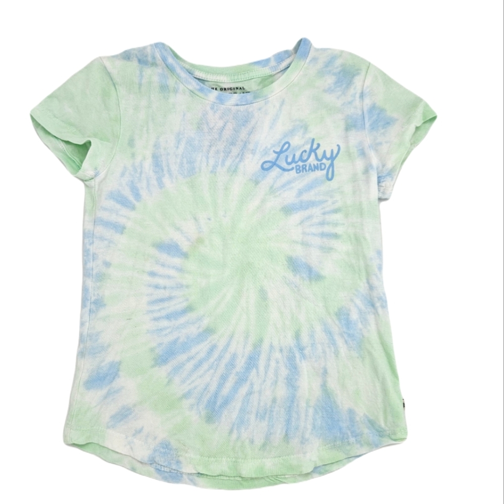 Lucky Brand Tie Dye Shirt Girls Small